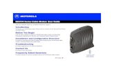 Motorola SB5100 Cable Modem Install guide
