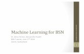 Machine Learning for Body Sensor Networks