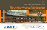 ACF 2009 the Subsistence Fishfarming in Africa. Technical Manual