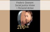 Frederic Ozanam: Social Justice Vision + Personal Action