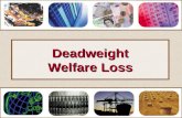Deadweight Welfare Loss