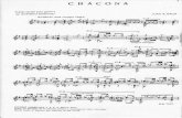 Bach Chacona   E minor version for guitar solo  by  Sinopoli