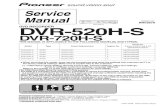 Pioneer Dvr 520 Service Manual