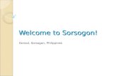 Welcome to Sorsogon!.ppt