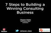 7 winnings steps to consulting - presented at Reckon Group Conference