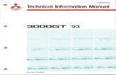 1993 3000GT Technical Information Manual