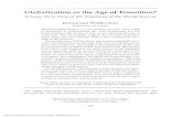 Immanuel Wallerstein Globalization or the Age of Transition (Paper)