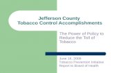 Tobacco Prevention BOH_6-16-09