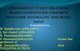 Comparitive Study on Flyash Based Geopolymer Concrete With