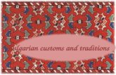 Bulgarian customs and traditions prezentaciya