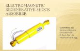 Electromagnetic Regenerative Shock Absorber Ppt