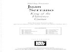 Juan Serrano - King of the Flamenco Guitar (Book)