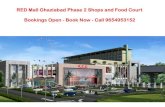 Red Mall Ghaziabad, Phase 2, shops and food court 9654953152