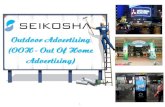 Seikosha Outdoor Advertising (OOH - Out of home Advertising)