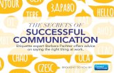 Secrets to Successful Communication