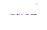 MBA IInd SEM POM Chapter 04 Quality Management
