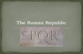 The Roman Republic Briefly