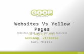 Websites vs yellow pages