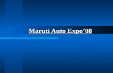 Maruti -Auto Expo Ppt