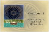 Managerial Accounting, Chapter 2 by Crosson, Needles