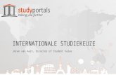 StudyPortals - Internationale Studiekeuze - Joran van Aart - SKConf2014