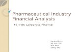 Pharmaceutical Industry Financial Analysis