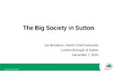 Ian Birnbaum: Big Society & local government