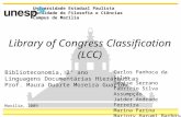 Library of Congress Classification (Classificação da Biblioteca do Congresso)