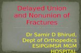 Delayed Union and non union fractures