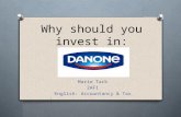 Why should you invest in Danone?