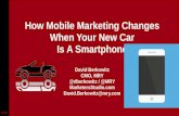 How Mobile Marketing Changes When Your New Car is a Smartphone - @dberkowitz @mry