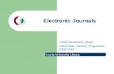 E-journals: starter session