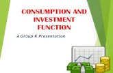 Consumption And Investment Function