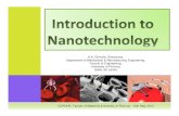 Introduction to Nanotechnology K.A. Dimuthu Dharshana