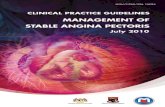 Cpg   management stable angina pectoris july 2010