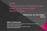 Staff motivation - Running Hot or Freezing Cold