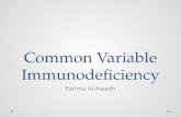 Common variable immunodeficiency