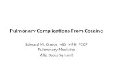 Pulmonary Complications From Cocaine