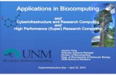 Cyberinfrastructure Day 2010: Applications in Biocomputing