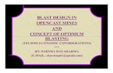 OC Blast Design & its Optimisation