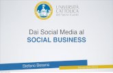 Stefano Besana - Università Cattolica di Milano - Dai Social Media al Social Business