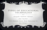Types of educational technology