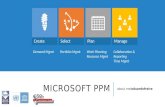 Plataforma da microsoft - Microsoft EPM na  PMTools 2014