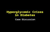 Hyperglycemic Crises in Diabetes