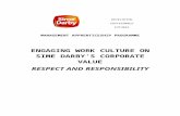 WORK CULTURE ON SIME DARBY’S CORPORATE VALUE