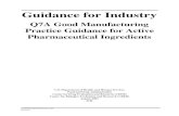 ICH Q7A Guidance Aug 2001