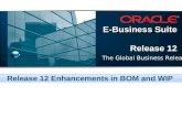 Oracle E-Business Suite-R12-BOM and WIP