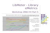 Advanced Topics Snippets Lib Meter Zbw Hh Workshop