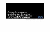 Aria Employee Directory Lookup Application - Step-By-Step Guide to create application in Oracle APEX