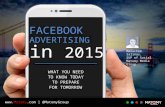 Facebook Advertising in 2015